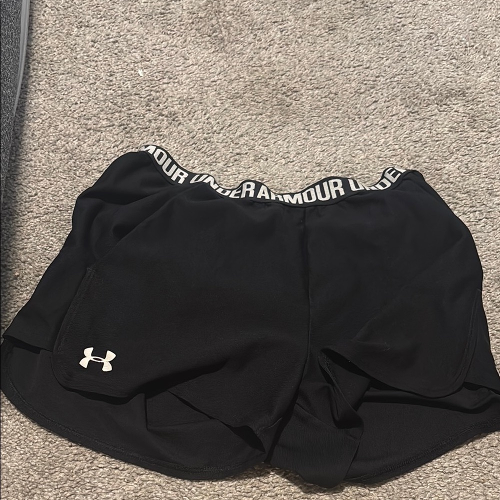 Under Armour Black Athletic Performance Shorts